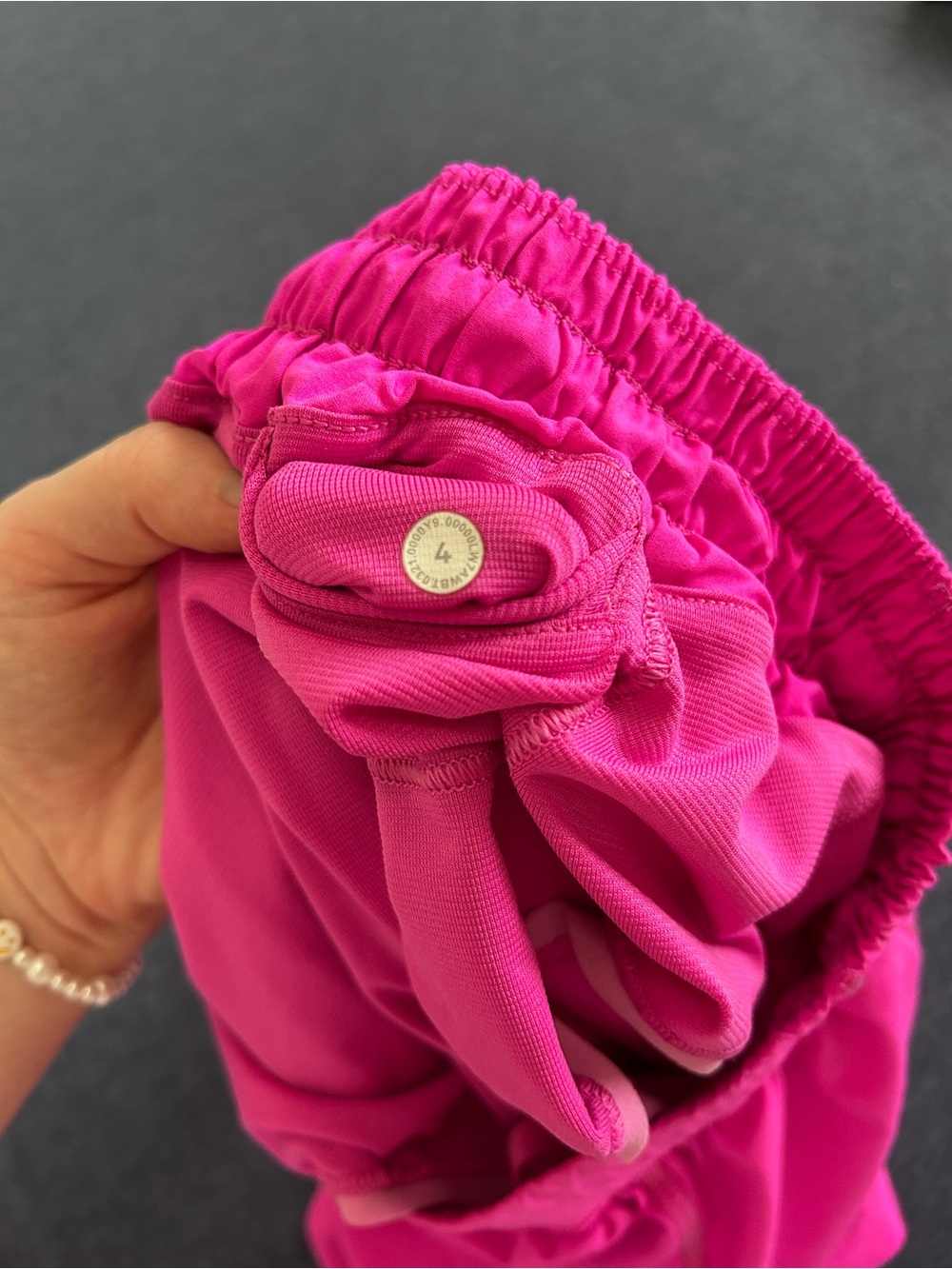 lululemon athletica Sonic Pink Hotty Hot Shorts - Picture 4 of 5